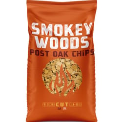 Smokey Woods All Natural Post Oak Wood Smoking Chips 192 cu in
