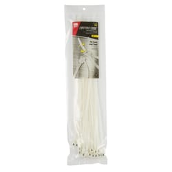 Gardner Bender 14 in. L Clear Self-Cutting Cable Tie 50 pk