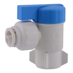 SharkBite Quick Connect 1/2 in. FPT X 1/2 in. FPT Plastic Angle Stop Valve