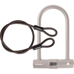 Retrospec Steel Bike Locks Matte Bone