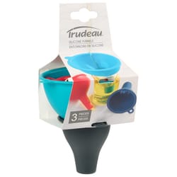 Trudeau Assorted Silicone Funnel