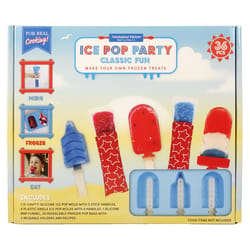 Handstand Kitchen Ice Pop Party: Classic Fun Plastic/Silicone Ice Pop Maker