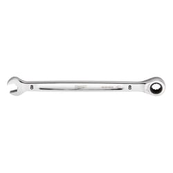 Milwaukee 8 mm X 8 mm 12 Point Metric Combination Wrench 0.71 in. L 1 pc