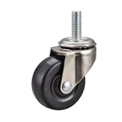 Projex 2 in. D Swivel Rubber Caster 80 lb 2 pk