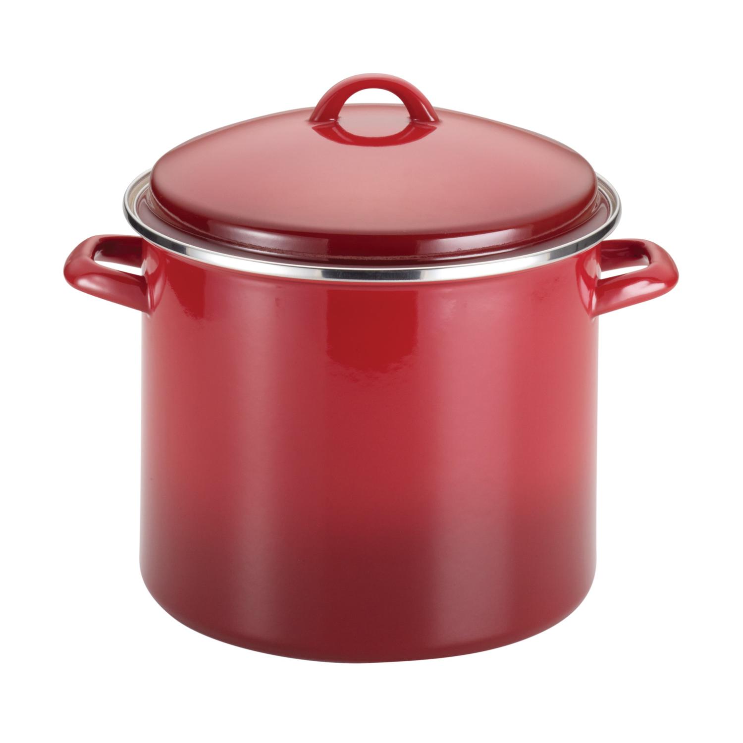 Rachael Ray Stockpot 12 qt Red Sansujyuku sansujyuku.com