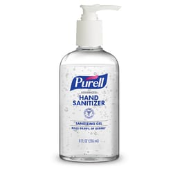 Purell Unscented Scent Gel Advanced Hand Sanitizer 8 oz