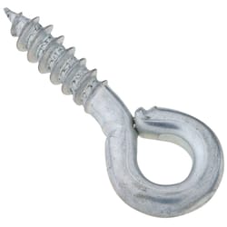National Hardware 1-3/16 in. L Zinc-Plated Steel Screw Eye 35 lb. cap. 8 pk