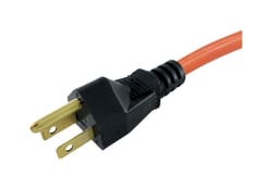 Projex Indoor or Outdoor 100 ft. L Orange Triple Outlet Cord 14/3