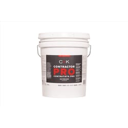 C+K Contractor Pro Flat White Paint Exterior 5 gal