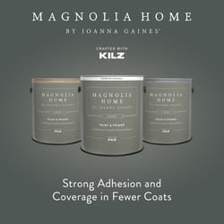 Magnolia Home by Joanna Gaines Classic Eggshell True White Base 3 Paint and Primer Interior 1 gal