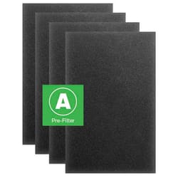 Honeywell 10.7 in. H X 0.2 in. W Rectangular HEPA Carbon Pre-Filter 4 pk