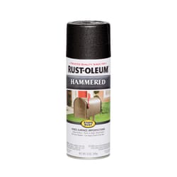 Rust-Oleum Stops Rust Hammered Black Spray Paint 12 oz