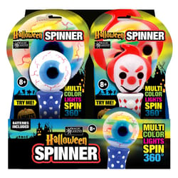 Magic seasons LED Halloween Clown & Eye Spinner 1 pk