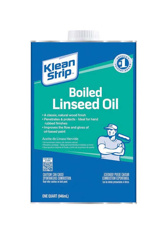 Klean Strip Transparent Clear Boiled Linseed Oil 1 Qt Ace Hardware