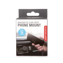 Kikkerland Black Car Vent Phone Mount Magnetic Mount For All Mobile Devices