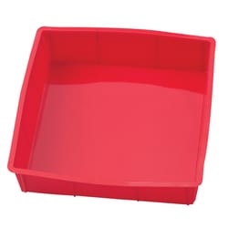 Harold Import 9 in. W X 9 in. L Cake Pan Red 1