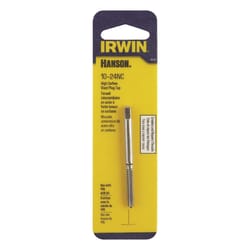 Irwin Hanson High Carbon Steel SAE Plug Tap 10-24 1 pc