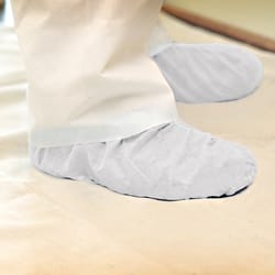 SuperTuff Unisex Polypropylene Shoe Guards White One Size Fits Most Waterproof 1 pair