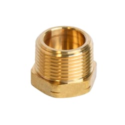 ATC 1 in. MPT X 1/4 in. D FPT Brass Hex Bushing