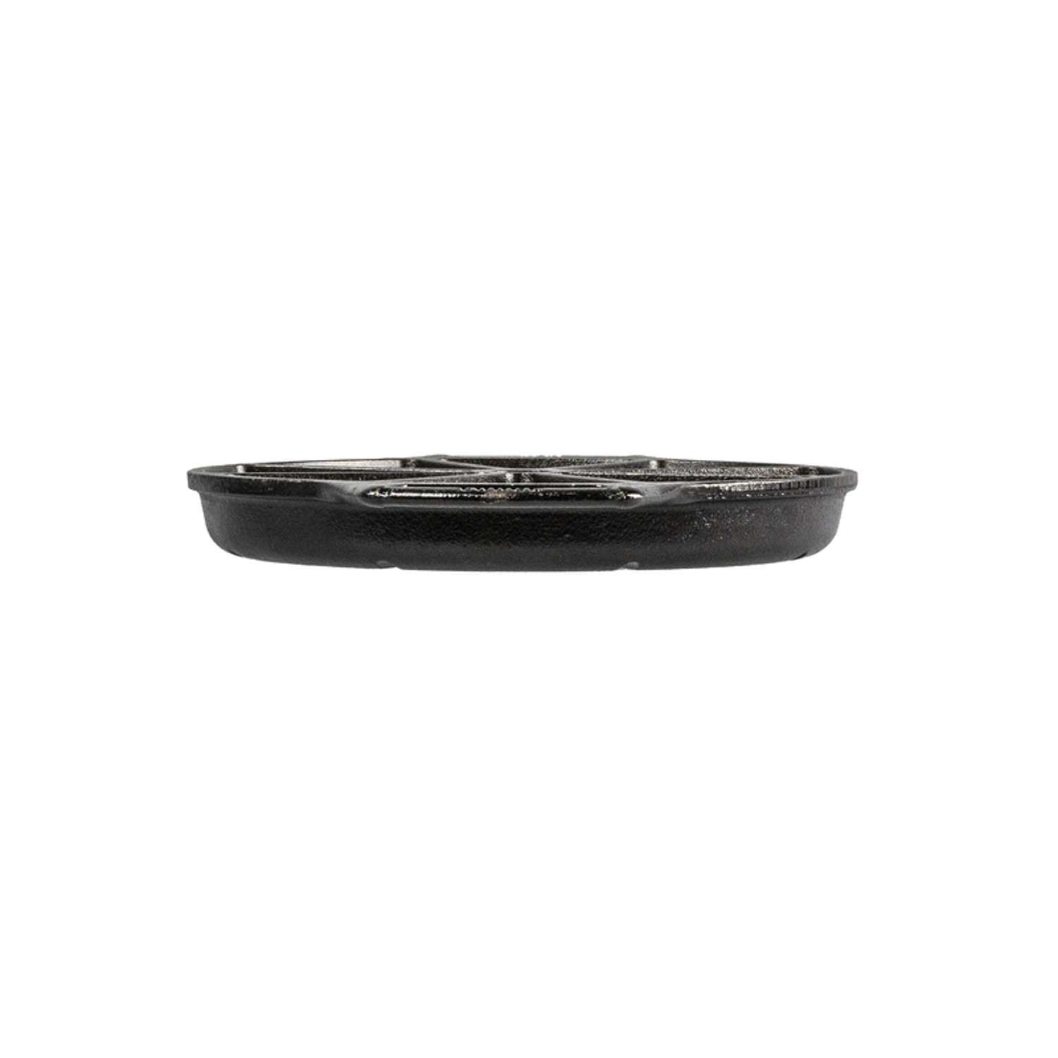 Lodge BW8WP Cast Iron Wedge Pan Seasoned Dual Handles Makes 8