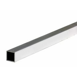 M-D Building Products 1 in. D X 96 in. L Square Aluminum Tube