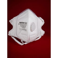 SoftSeal N95 Multi-Purpose V-Fold Disposable Respirator Valved White S 3 pk