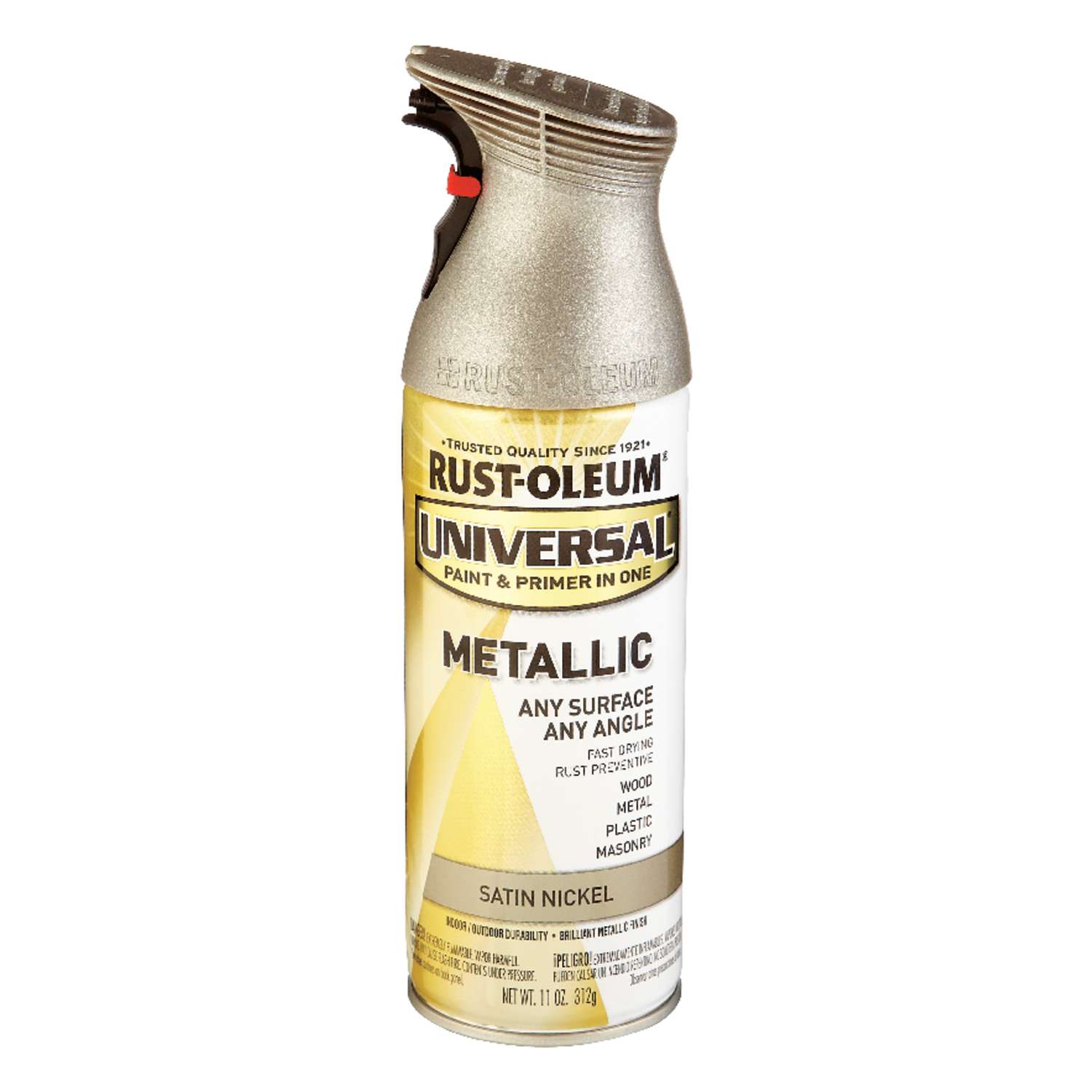 Rust-Oleum Universal Satin Nickel Metallic Spray Paint 11 ...