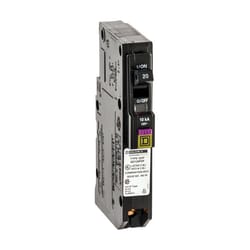 Square D QO 20 amps Arc Fault/Ground Fault Single Pole Circuit Breaker