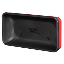 Milwaukee PACKOUT SHOP STORAGE Garage Organizer Magnetic Tray Black/Red