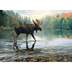 Cobble Hill Moose Crossing Jigsaw Puzzle 1000 pc