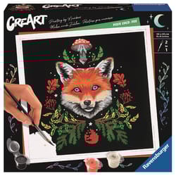 Ravensburger CreArt Pixie Cold: Fox Paint By Number Multicolored 9 pc