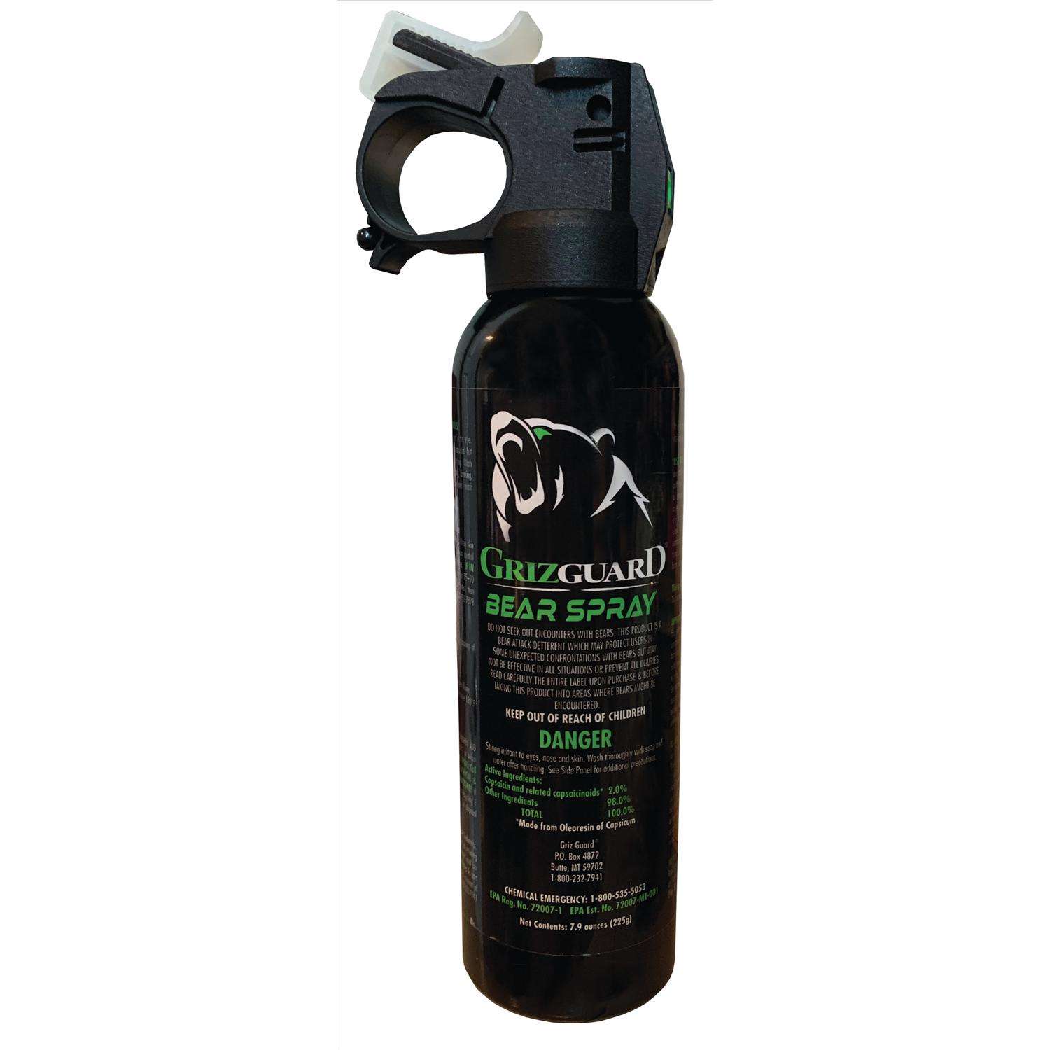 PS Products GrizGuard Black MultiMaterial Bear Spray Ace Hardware