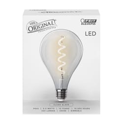 Feit PS40 E26 (Medium) LED Bulb Soft White 60 Watt Equivalence 1 pk