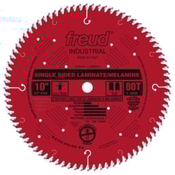 Freud 10 in. D X 5/8 in. Single Sided Laminates TiCo Hi-Density Carbide Saw Blade 80 teeth 1 pk