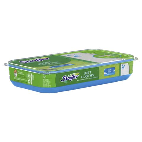 Swiffer Sweeper Wet Mopping Cloths Gain Microfiber Refill (24-Pack) in the  Mop Refills & Replacement Heads department at