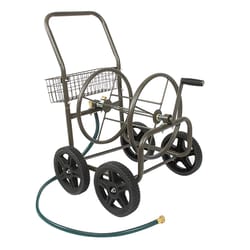 Liberty Garden 125 ft. Bronze Wall Mounted Hose Reel - Ace Hardware