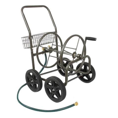 Liberty Garden 250 ft. Bronze Wheeled Hose Reel Cart - Ace Hardware