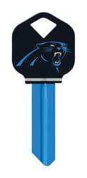Hillman Carolina Panthers Kwikset 66/KW1 House/Office Key Blank Single