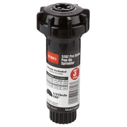 Toro 570Z Pro Series 3 in. H Half-Circle Pop-Up Sprinkler