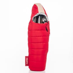 Puffin Drinkwear 12 oz Red Polyester Sleeping Bag Bottle Carrier w/Opener