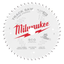 Milwaukee 6-1/2 in. D X 20 mm Tungsten Carbide Track Saw Blade 48 teeth 1 pk