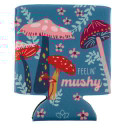 Karma Multicolored BPA Free Mushroom Beverage Koozie