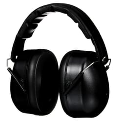 3M 25 dB Soft Foam Folding Earmuffs Black 1 pair