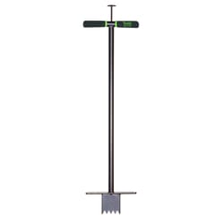 Yard Butler 33 in. Steel Sod Plugger Steel Handle