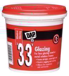DAP  White  Glazing Compound  1 qt. 