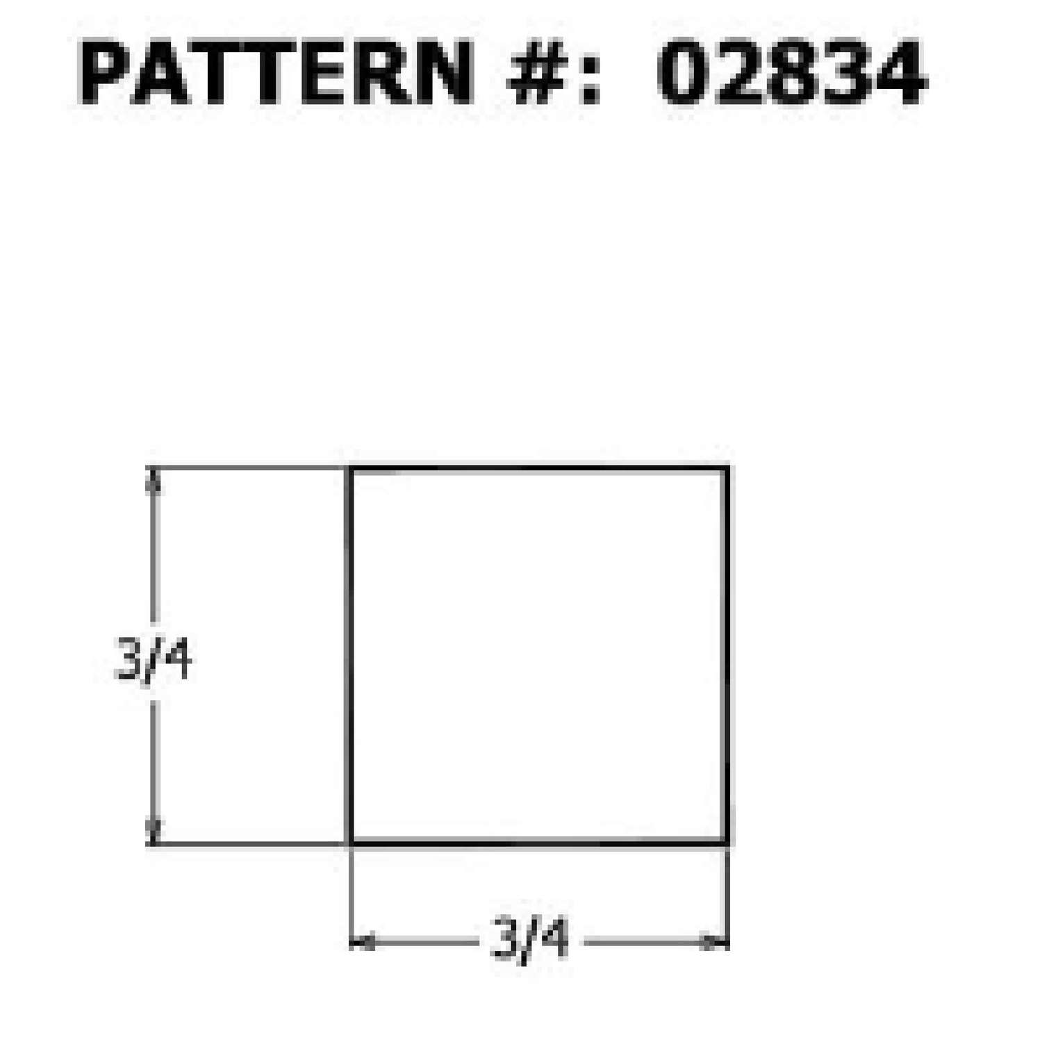 Alexandria Moulding Square Hardwood Dowel 36 in. L 1 pk Red