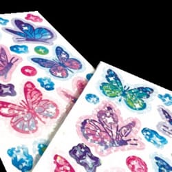 OOLY Stickiville Vinyl Glittery Butterflies Stickers 1 pk