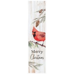 P Graham Dunn Multicolored Wood 47 in. H X 10.5 in. L X 0.75 in. W Merry Christmas Porch Sign