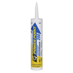 DAP Powerpoint 200 White Siliconized Acrylic Latex All Purpose Caulk 10.1 oz