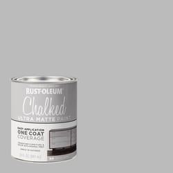 Rust-Oleum Chalked Ultra Matte Aged Gray Water-Based Acrylic Chalk Paint 30 oz